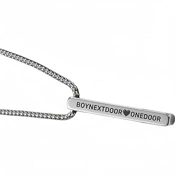 boynextdoor アニバーサリーネックレス　riwoo BOYNEXTDOOR リウ NECKLACE SILVER Kpop Idol BOYNEXTDOOR 1st