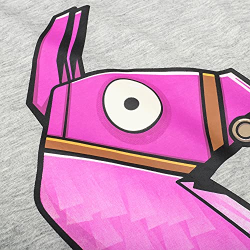 Fortnite - Camiseta para niño gris 140