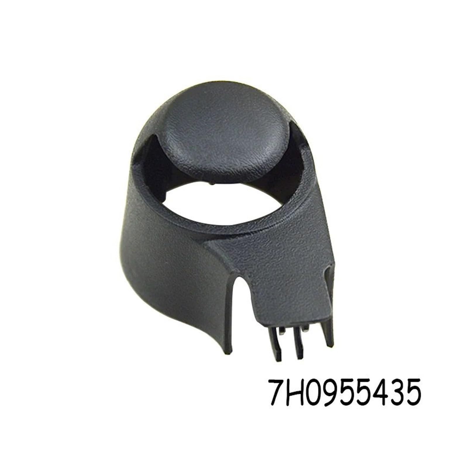 Zdwpan 1 PCS Noir Cache-écrou De Bras D'essuie-Glace Arrière