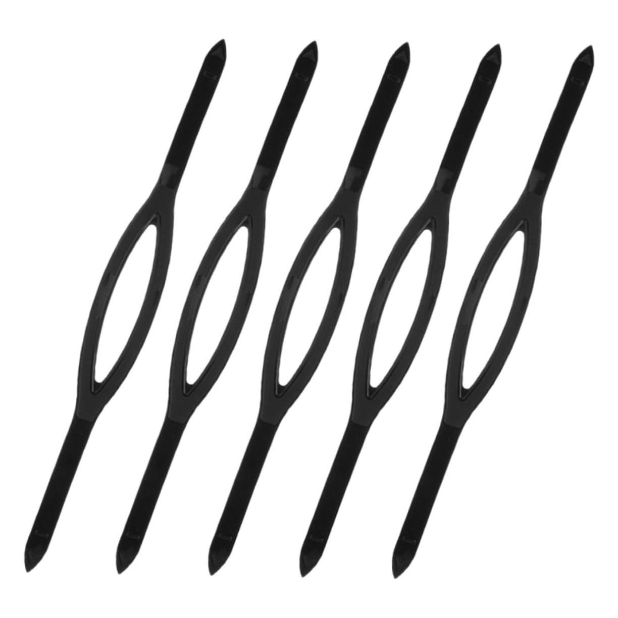 BESPORTBLE Durable Silicone Goggle Straps 5pcs Snorkeling Mask Bungee Straps for Diving