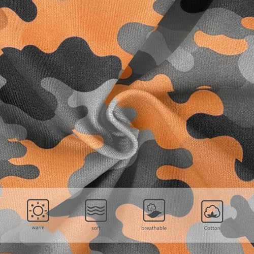 Cotton Girls Underwear Toddlers Abstract Camouflage Black Orange Panties Little Girl Animals Undies Kids Briefs 2t3