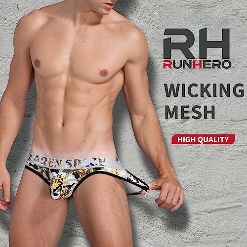 Jockstraps for Men with Printed Athletic Supporters3