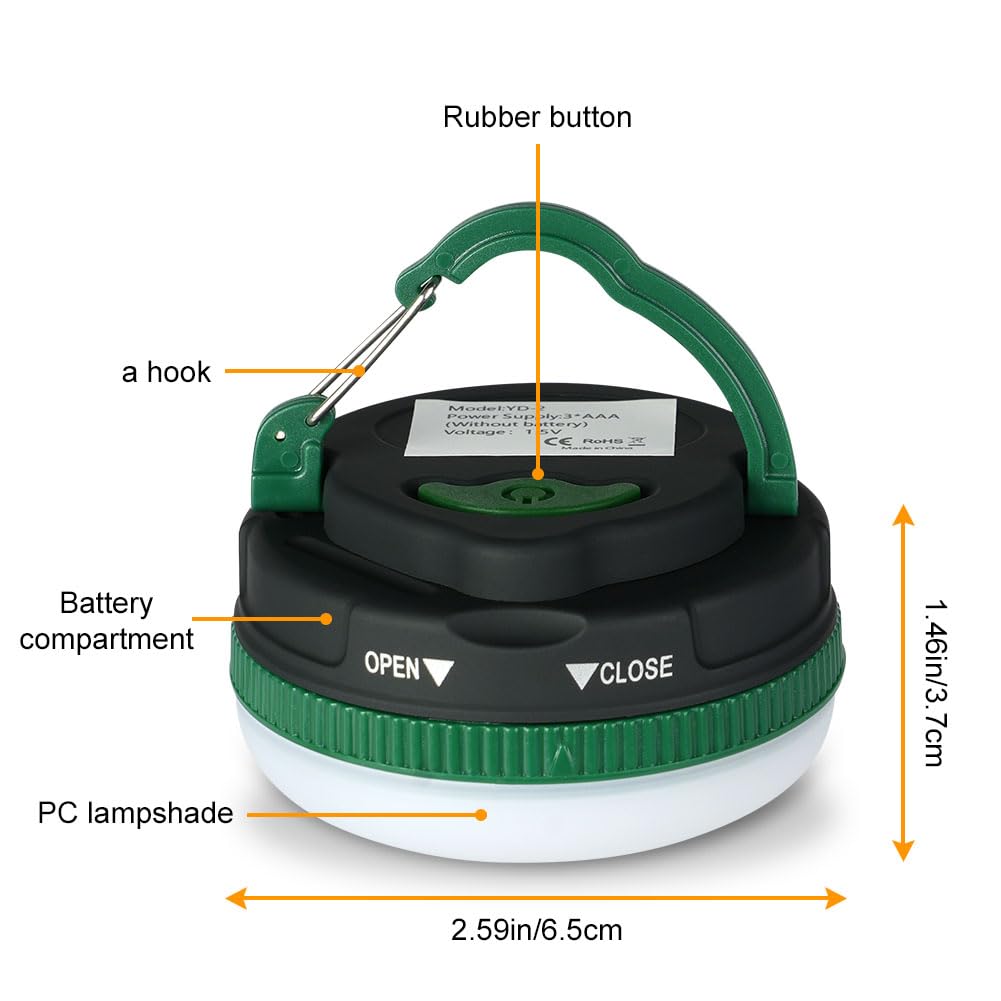 flintronic Camping lantaarn op zonne-energie, led-zwengellamp, superhelder, draagbaar tentlicht met 5 voedingsmethoden, IP43, waterdicht, voor wandelen, vissen, noodgevallen