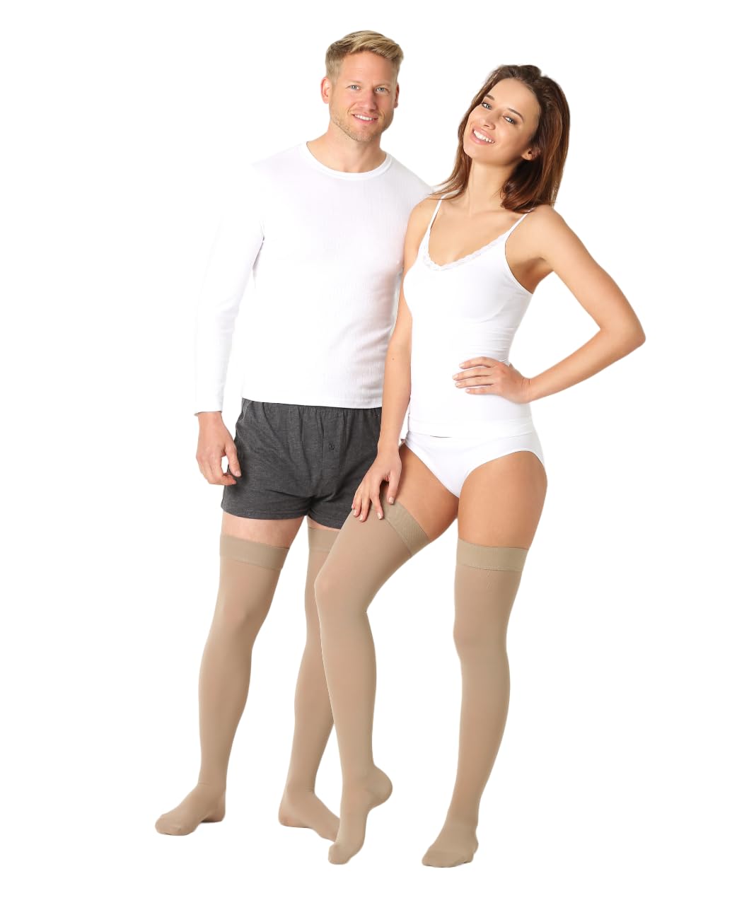 Kompressionsstrümpfe Thrombosestrümpfe Medizinische Kompressionssocken Überkniestrumpfe Frauen Und Männer