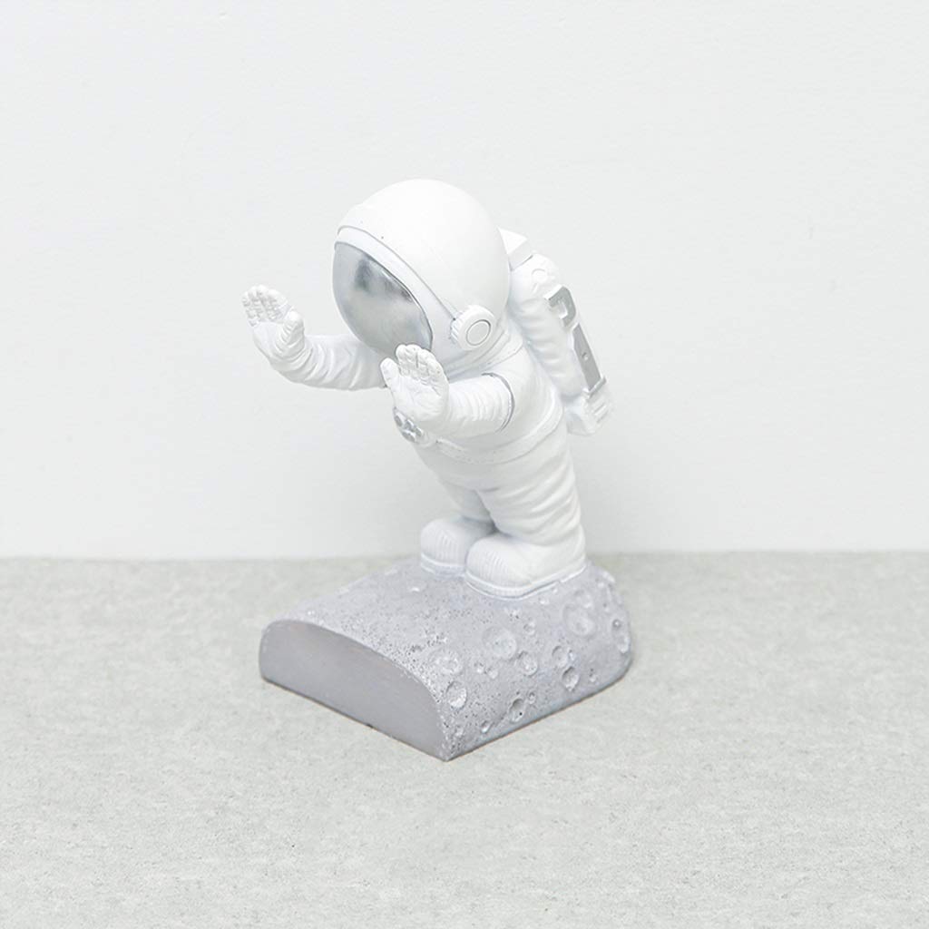 Gabby Dollhouse Mini Astronaut Figure Resin Spaceman Sculpture For