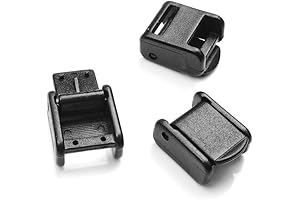 20 Pack 3/8" Cam Buckles for Webbing