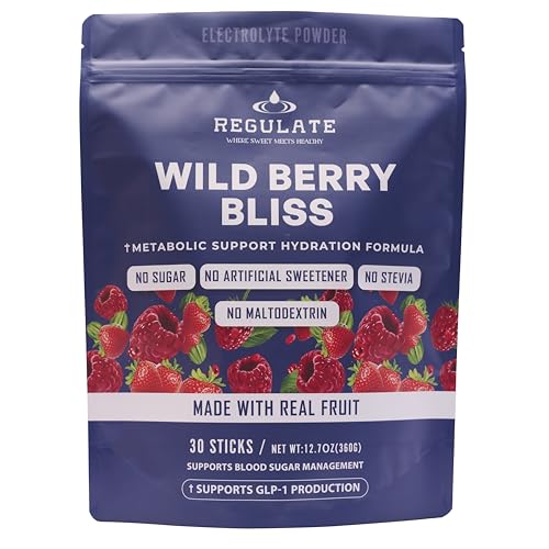 Regulate – Wild Berry Bliss Electrolyte Drink Mix |...