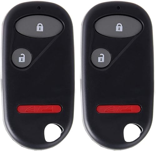 Miniatura 1 de OCPTY 2 llaves de control remoto de entrada con llave abatible para 02 03 04 05 06 07 08 09 10 para Honda para Civic para CR-V para Element