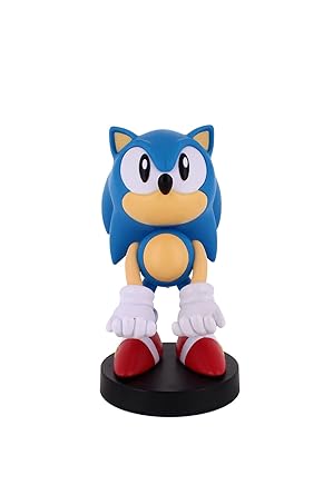 Exquisite Gaming: Sonic - Original Mobile Phone & Gaming Controller Holder, Device Stand, Cable Guys, Licensed Figure