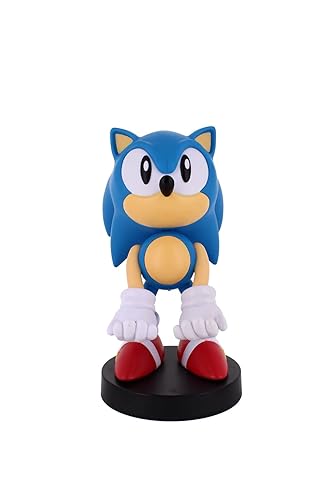 SpongeBob En Route to Sonic Game 7 510H2AbmrJL. SY500 Exquisite Gaming: Sonic - Original Mobile Phone & Gaming Controller Holder, Device Stand, Cable Guys, Licensed Figure
