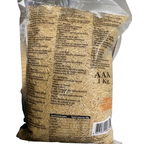 ROYAL THAI RICE - Brauner Langkorn Duftreis - 1 X 1 KG