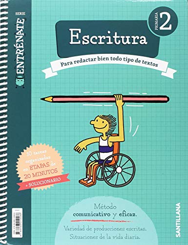 CUADERNO ESCRITURA SERIE ENTRENATE 2 PRIMARIA - 9788468014586 (ENTRENATE/COMPETENCIA)