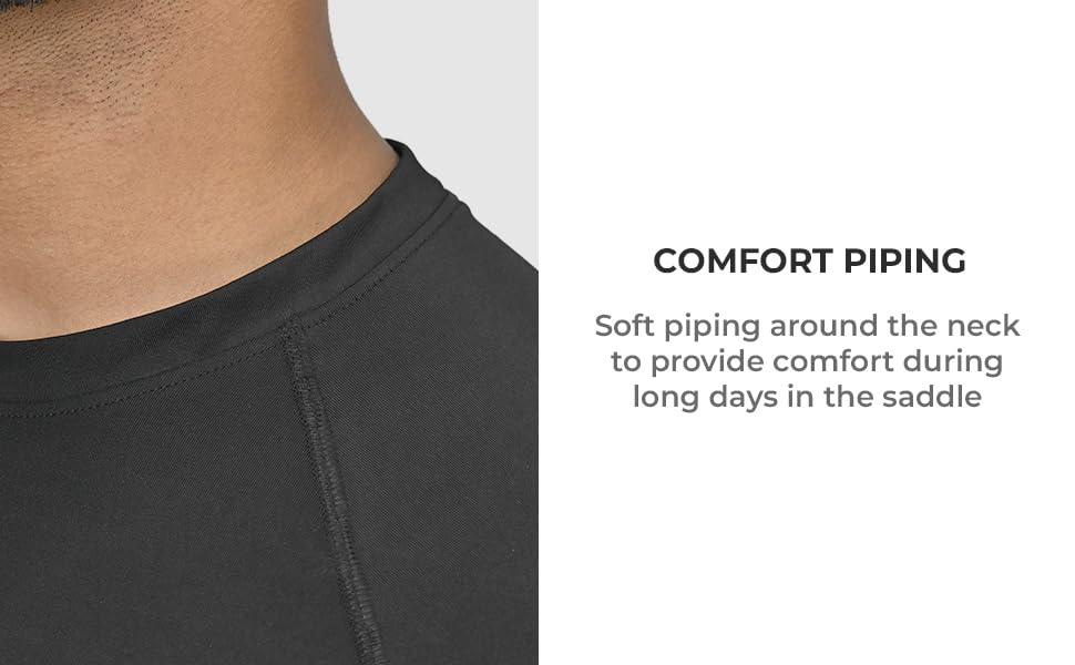 Image of ViaTerra Base Layer TOP (B100 Series) | Anti-Odor, Breathable, Easy Stretch, Quick Dry | Stay Sweat-Free on Your Motorcycling, Running, and Cycling Adventures |