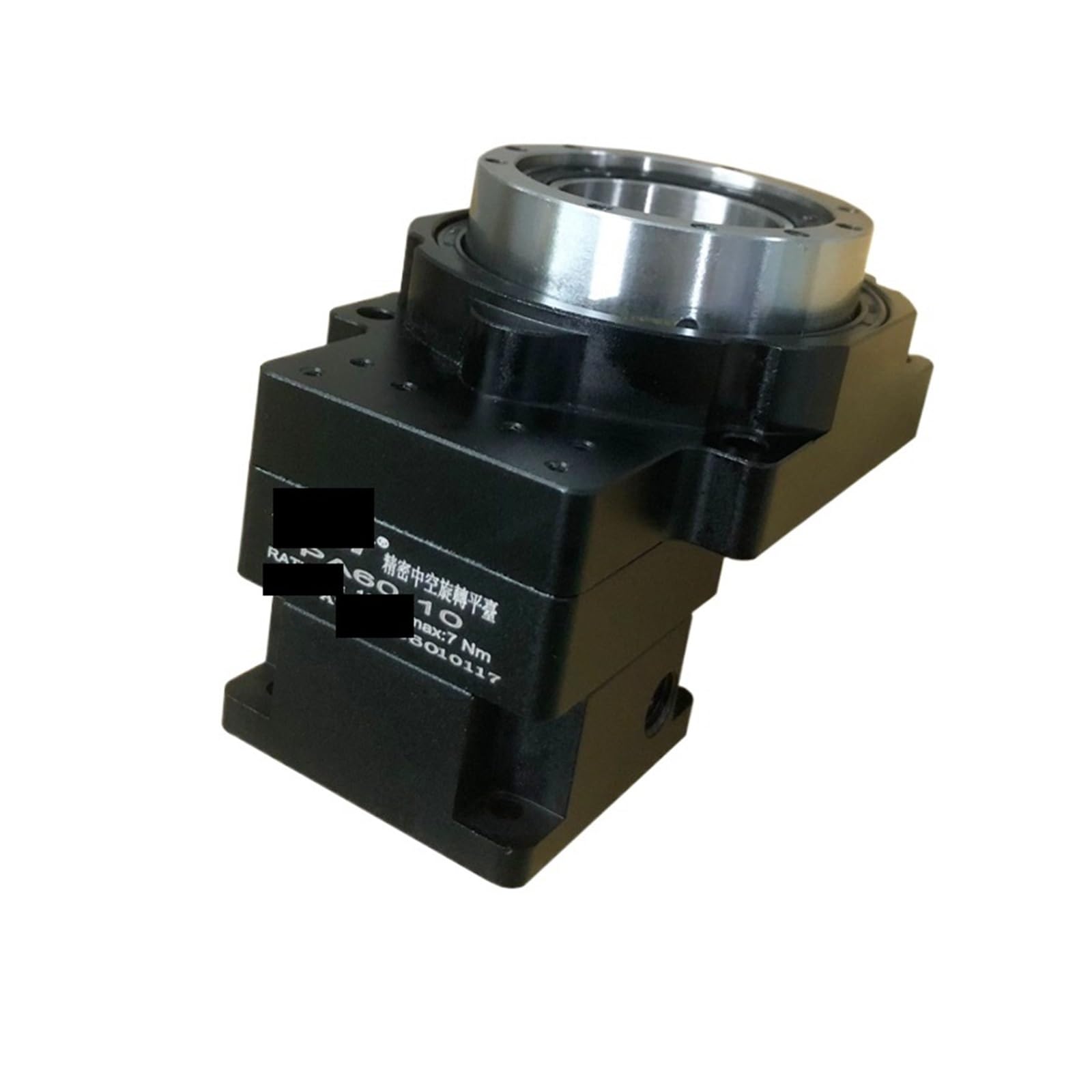 ANERTQUIH Speed Reducer 60mm Hollow Rotating Platform Planetary Gearbox for 100w Servo Motor Nema17 Stepper