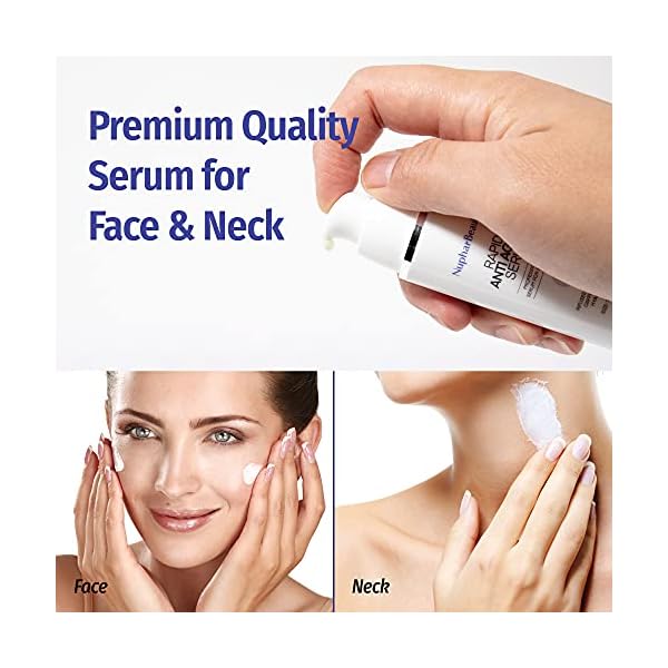 Rapid Anti-Aging Serum - Rapid Anti Wrinkle Serum, Advanced Formula, Professional facial serum for Eye Bags, Dark Circles, Wrinkles, Crows Feet, fine lines (30 mL)