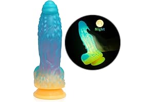 Dragon Dildo for Intense Anal Play: Vibrant Silicone Fantasy