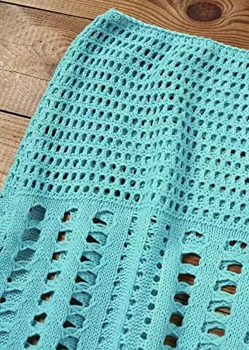 Summer Sexy Strapless Bandeau Tank Tops for Women Sleeveless Knitted Hollow Out Top Casual Fashion Shoulder Tube Vest - Image 4