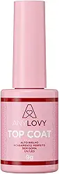 Top Coat Anylovy 10ml – Brilho Extremo e Longa Duração