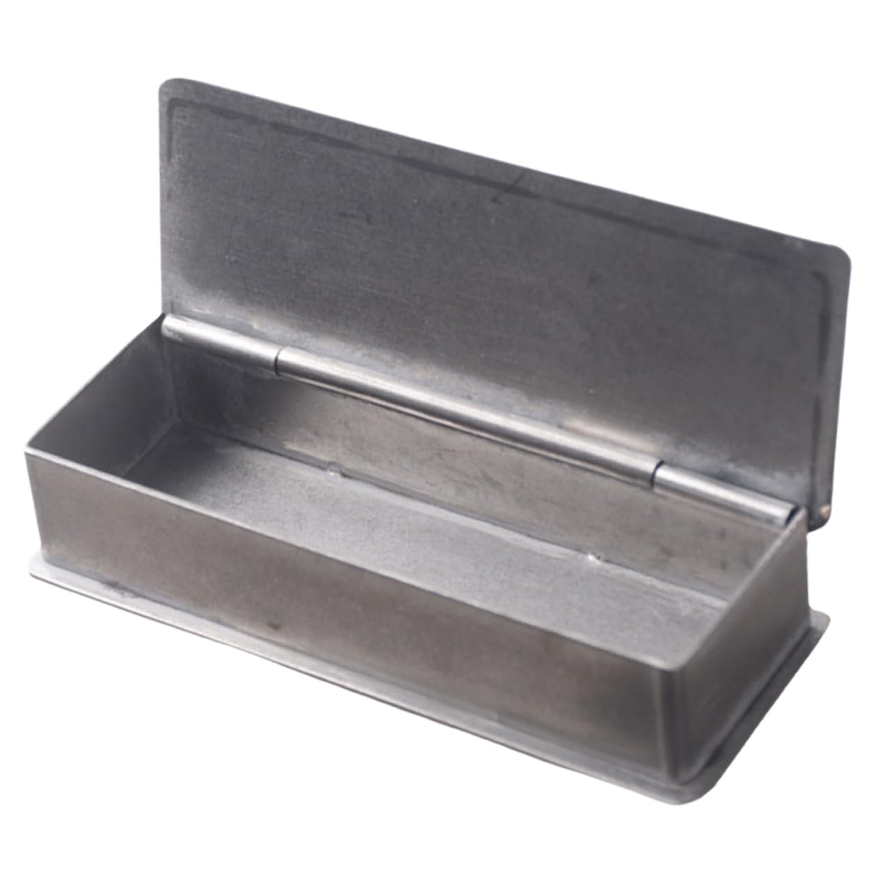 Garneck Box Retro Toothpick Box Dispenser Containers with Lids Toothpick Holder with Lid Toothpick Container Toothpick Holders Desk Toothpick Case Tooth Pick Holder Stainless Steel Silver