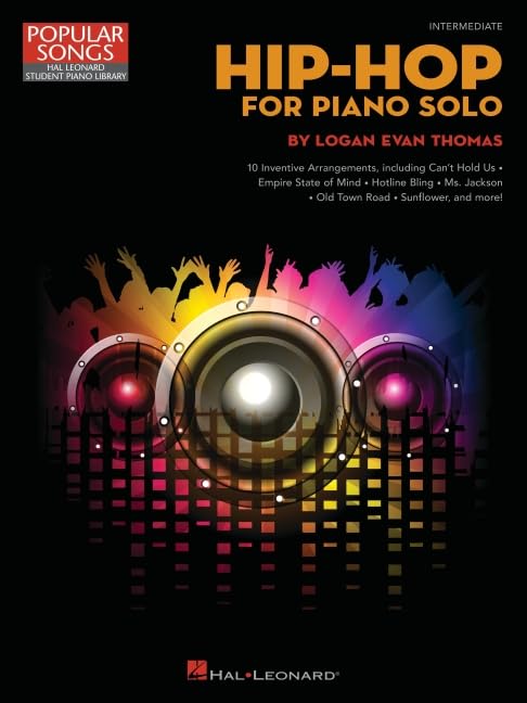 Hip-Hop for Piano Solo: Intermediate-Level Piano Solos Paperback – Big Book, 1 March 2021