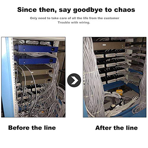 Saisn 50Pcs Zip Ties Adjustable Ultra Strong Plastic Cable Ties Nylon Self-Locking Wraps Ties Heavy Duty Clear Durable Zip Straps (18 Inch, White) #TOP6