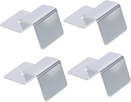 Miniatura 10 de MERRYHAPY 4 unids marco de soporte tanque de peces sin borde 75 galones tanque de peces acuario cubierta soporte de cristal de pescado soporte