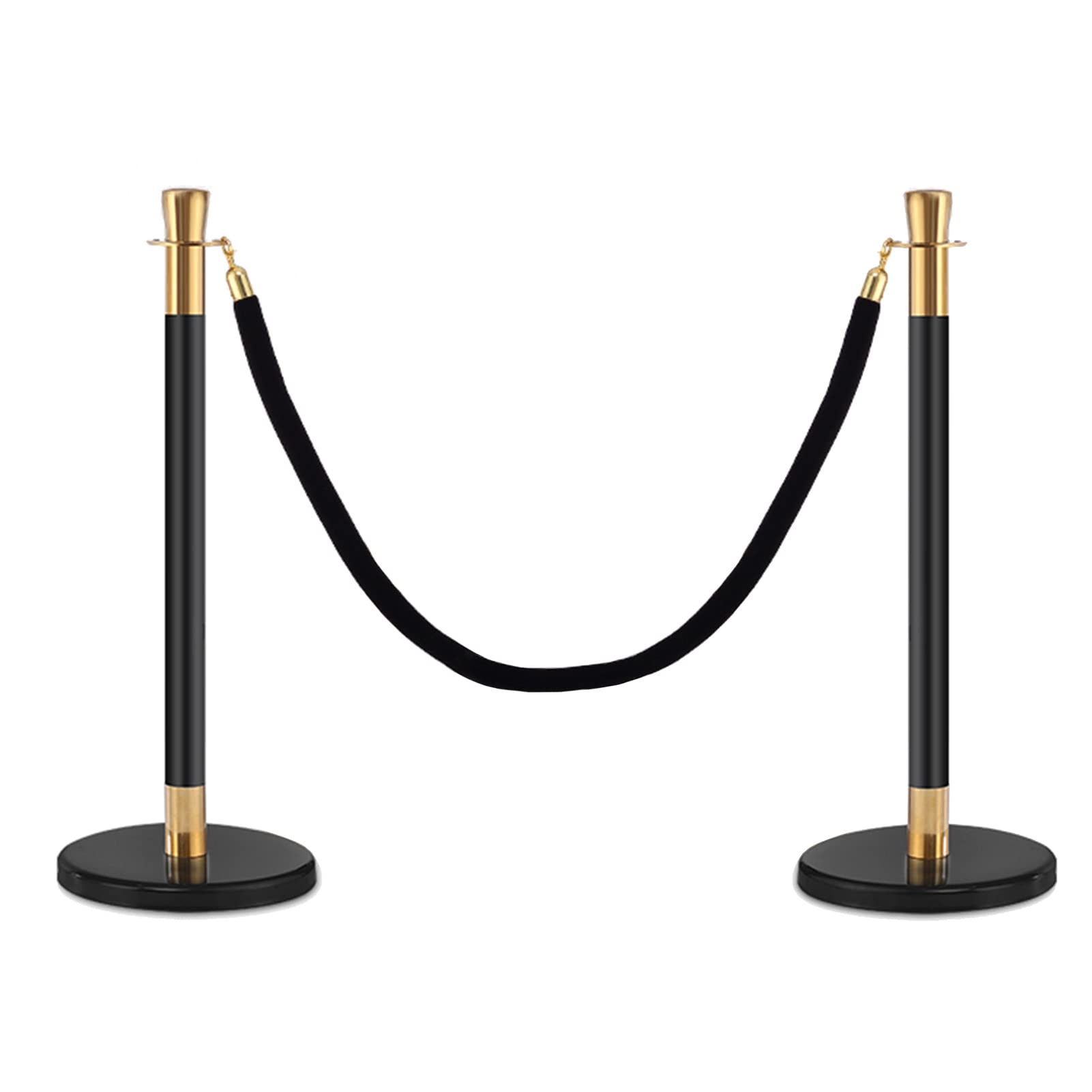 Amazon.com: Stanchion Rope, Crowd Control Rope Barrier Auto Show VIP ...