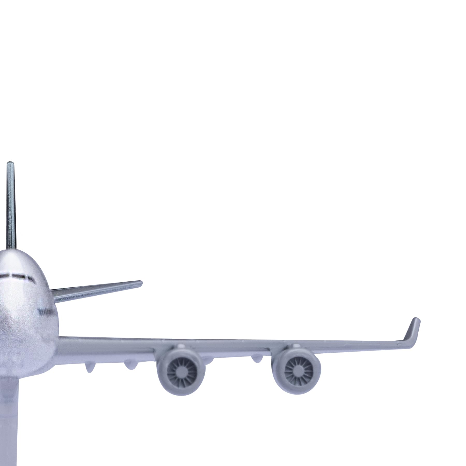 Bswath 1:400 Scale Model Star Alliance 747 Diecast Alloy Plane for Gift Home & Office Decoration, White - Image 2