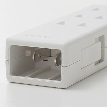 Amazon.co.jp: 無印良品 ジョイントタップ ロック付 コンセント3