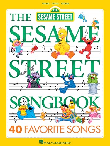 Sesame Street - Piano Vocal Guitar Songbook | Children's TV Theme Sheet Music Collection | Classic Songs for Beginners and Families | Easy Piano Music Book with Lyrics and Guitar Chords