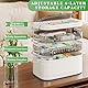 NiHome 4-Tier Medicine Box with Pill Organizer (Large)