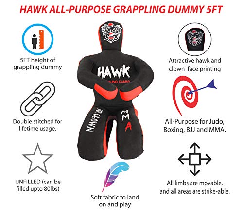 Hawk Sports Mr.Clown 5Ft thumb #1