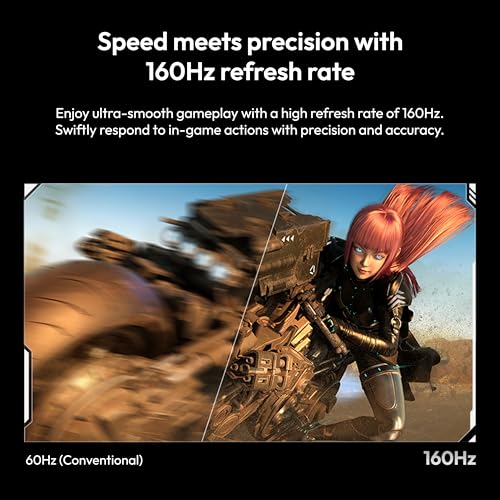 Image of Pixio PX27U Wave 27 inch 160Hz Refresh Rate 4K 3840x2160p Resolution Fast IPS Panel 1ms GTG Response Time 4K Gaming Monitor and PS1S Wave Black Single Monitor Arm