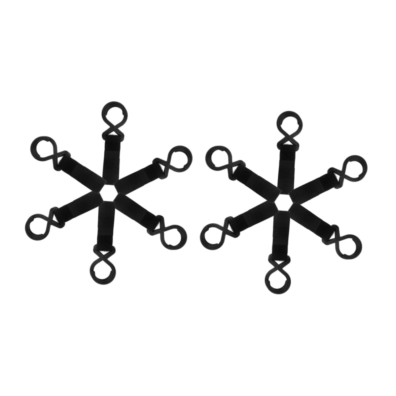 HANABASS 12pcs Stroller Hooks Wagon Accessories Bag Strap Stroller Hooks Hanging