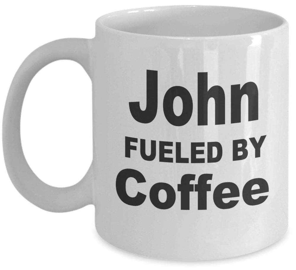 John Coffee Drinker Novelty Gift Mug