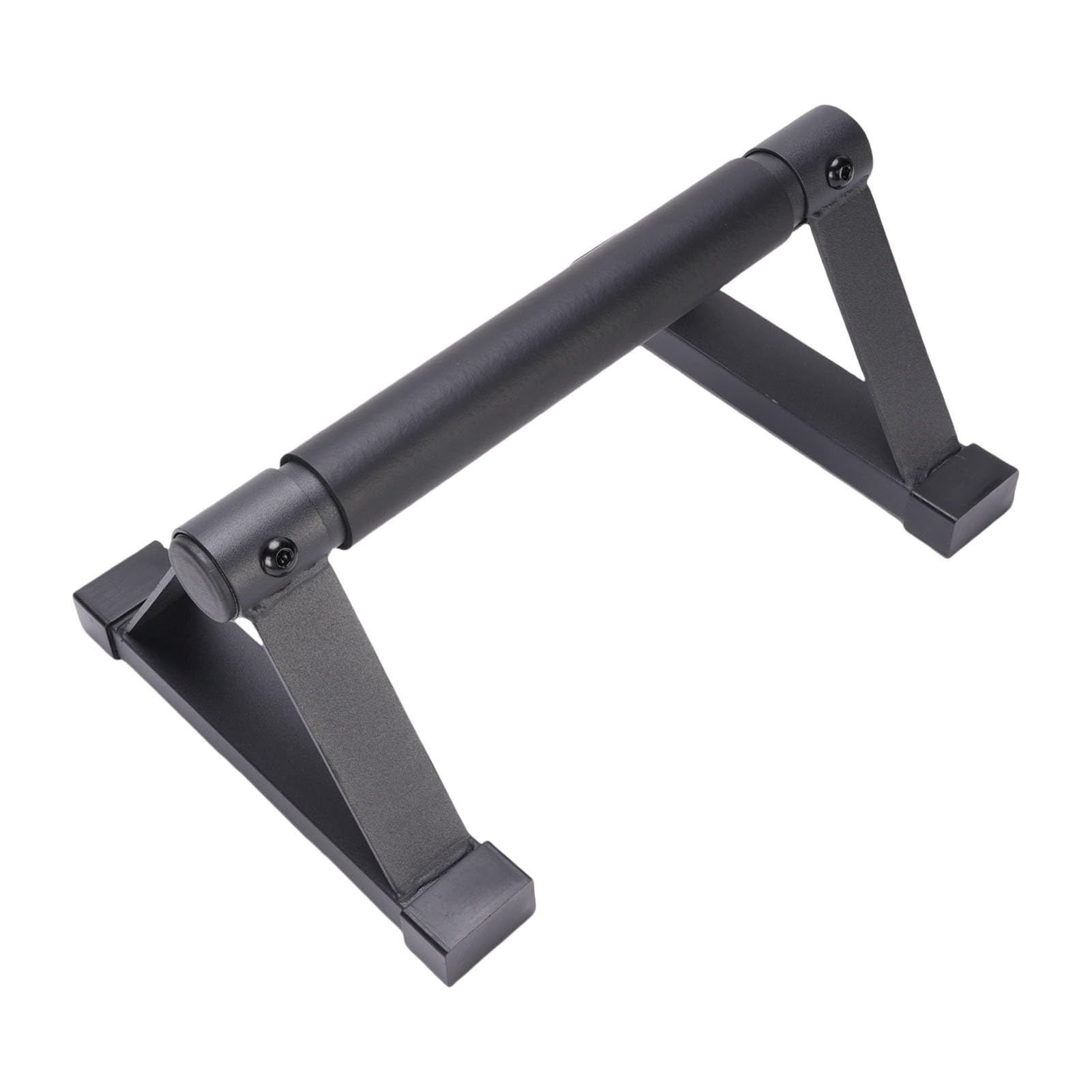 AMONIDA Drążki do Pompek Antypoślizgowe, Ergonomiczne Stojaki do Treningu Fitness w Domu, Wytrzymała Stal z Piankowymi Uchwytami, 2 Sztuki
