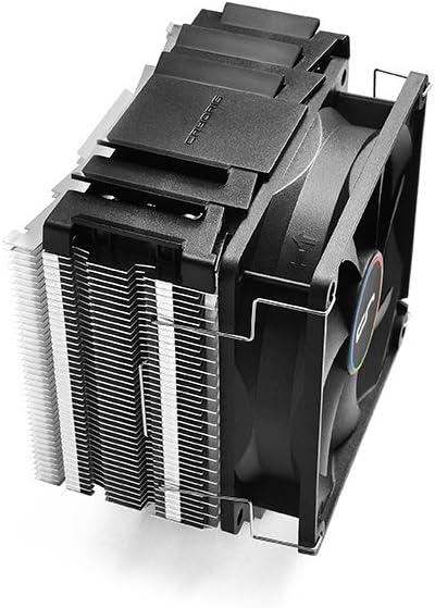Cryorig M9A AMD Smallest Tower CPU Cooler with Jet Fin Acceleration System - Silver/Black thumbnail 2