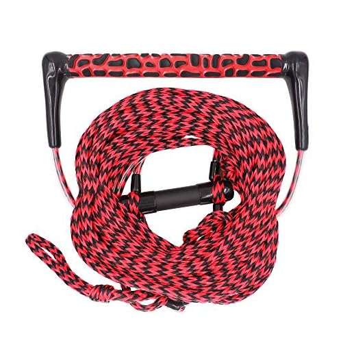 Obcursco Wakeboard Rope, Water Sport Line with EVA Handle. Ideal for Water ski, Wakeboard, Kneeboard (Wakeboard Rope 02)