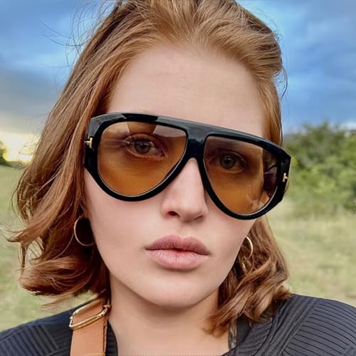 3-Pack Oversized Aviator Sunglasses, Retro Frame UV400 Protection Unisex (Women & Men) Bulk Party Accessories3