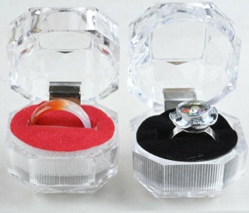 指輪のケース Amazon.co.jp: Happiness Store リングケース 透明 ジュエリー