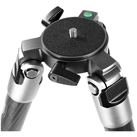 Kingjoy K528 Heavy Duty Carbon Tripod with Monopod - Photo Tripod, Video Tripod with 25 kg Load Capacity Cover