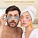 Under Eye Patches(30 Pairs), Eye Mask Patches with 24K Gold, Hyaluronic Acid & Rose, Under Eye Mask for Dark Circles, Puffy Eyes, Under Eye Bags, Wrinkles, Eye Treatment Skin Care for Men & Women Gift