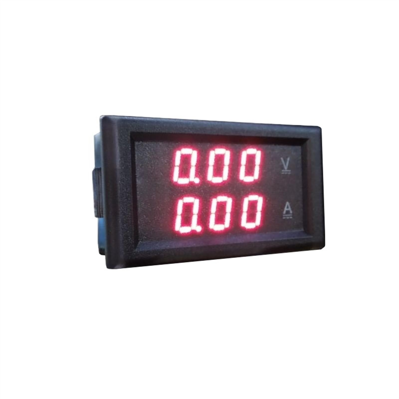 Transformador con Sensor de CC de 0 a 100 V, medidor de Corriente de Voltaje de CC de 20 A, voltímetro Digital LED, amperímetro, medidor de Panel de Voltaje(Red-Blue)