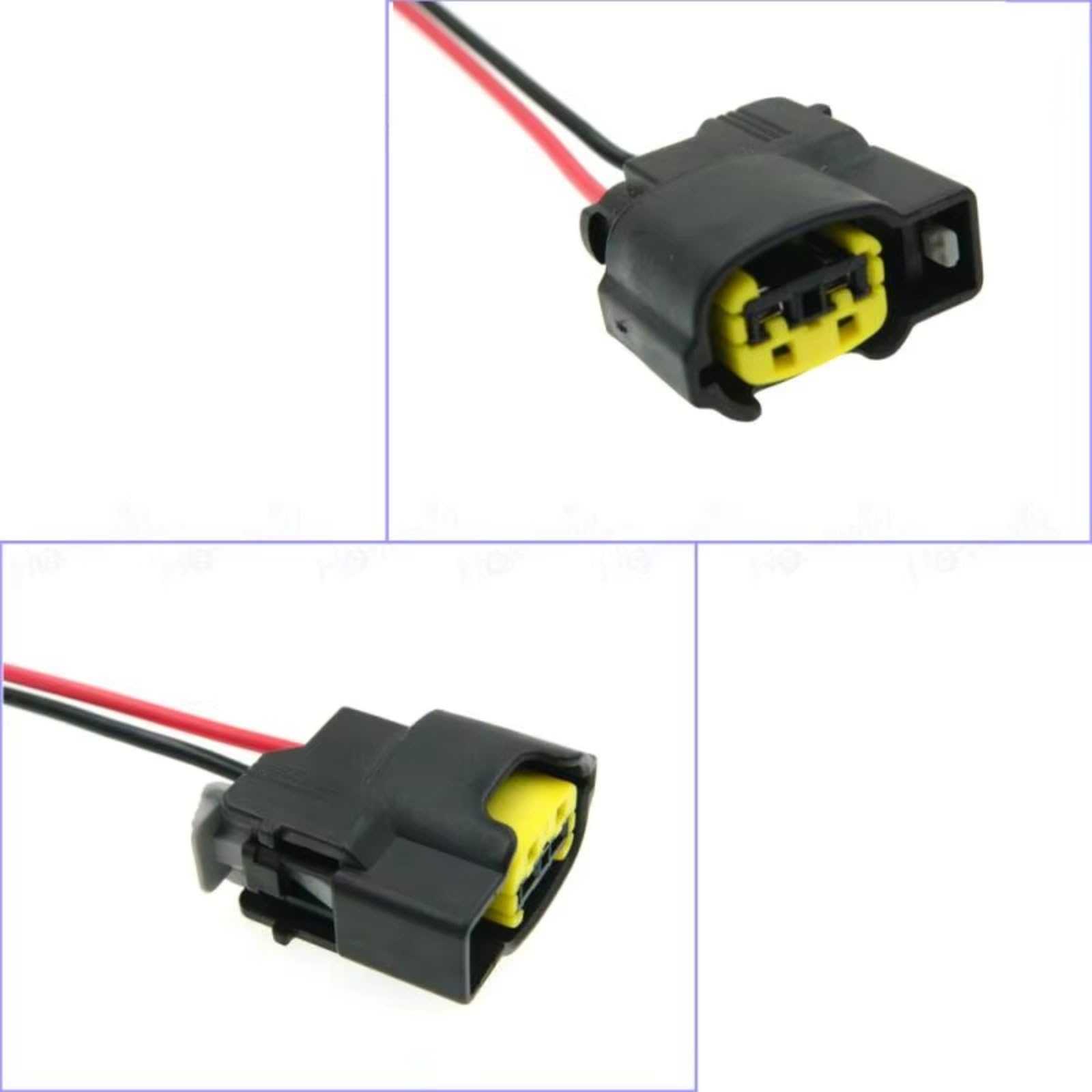 Kfz-Stecker für Kia Soul 2010 2011 Rio 2012 2013 2014 Zündspulenstecker Kabelbaum Buchse Kabelbaumstecker 27350-2B000 (4 Stück)