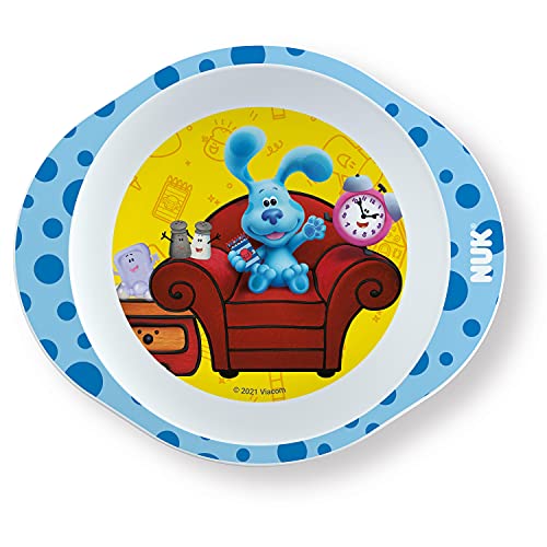 Image of NUK Blue's Clues Kids Bowl – BPA-Free Plastic Bowl for Toddlers 12+ Months