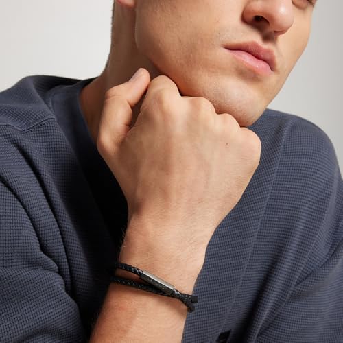 Calvin Klein Jewelry Men's Leather Bracelet3