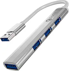 GUDZ Hub Adaptador USB Dockstation 4 em 1 Divisor Multi-Porta USB A Para USB 3.0 4 Portas Portátil Para Periféricos, Computador, PC, Laptop, Notebook, Webcam, Teclado Impressora, Mouse | HUB USB 3.0 |