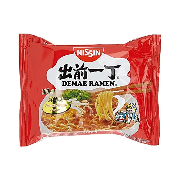 30 x 100g NISSIN Instant Nudelsuppen - 6 Leckere Sorten - NISSIN Chicken Beef Duck Sesam Schrimps Spicy – Bild 7