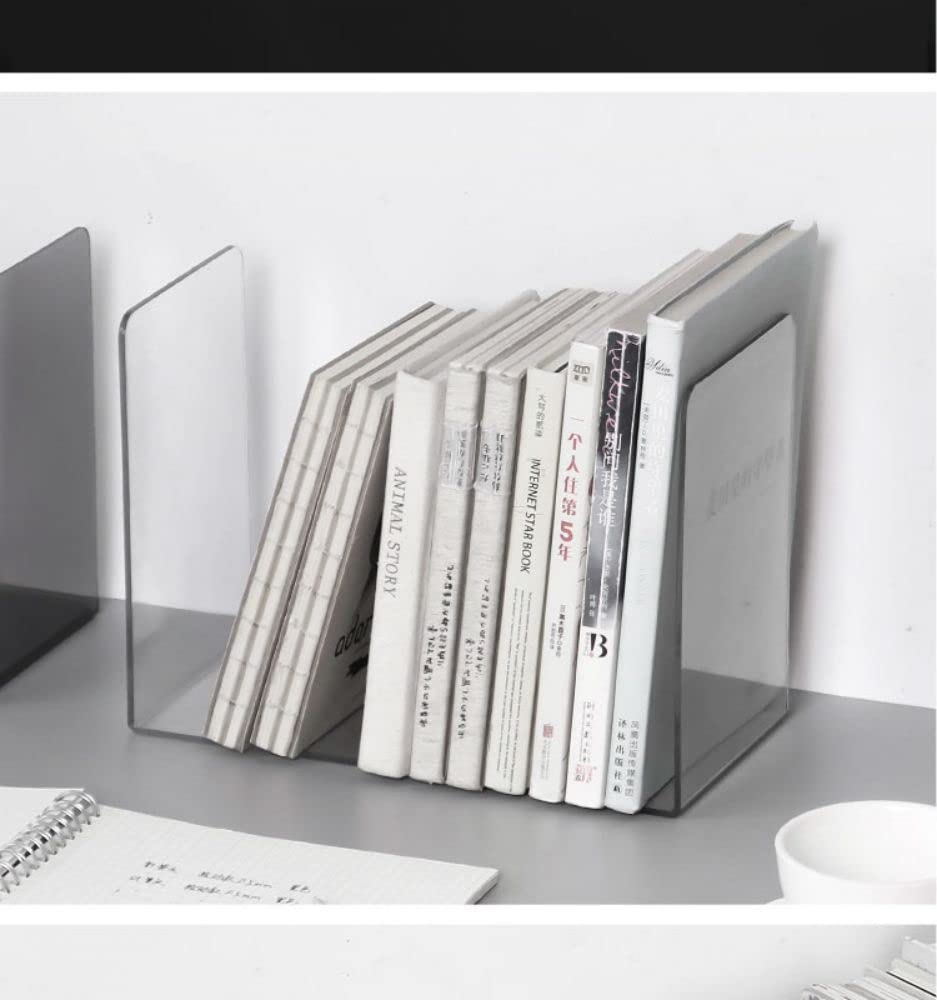 Amazon.co.jp: 本立て ブックエンド プラスチックアクリルブックエンド