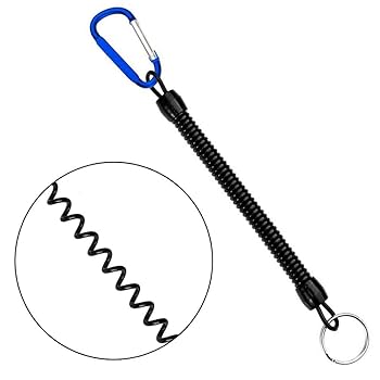 5PCS Stretchy Spiral Keyring With Color Carabiner Nigeria | Ubuy